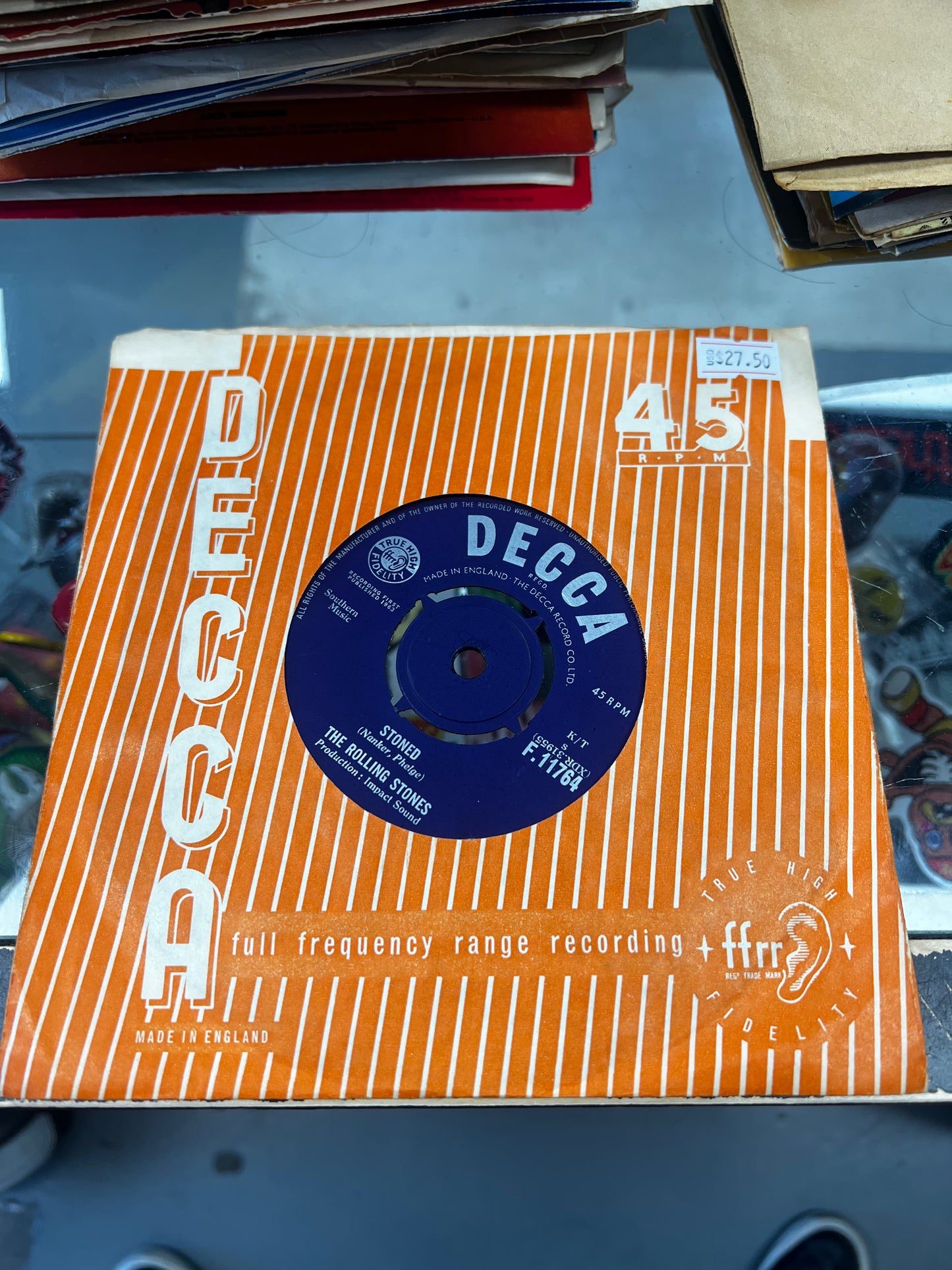 The Rolling Stones ‎– I Wanna Be Your Man 7”