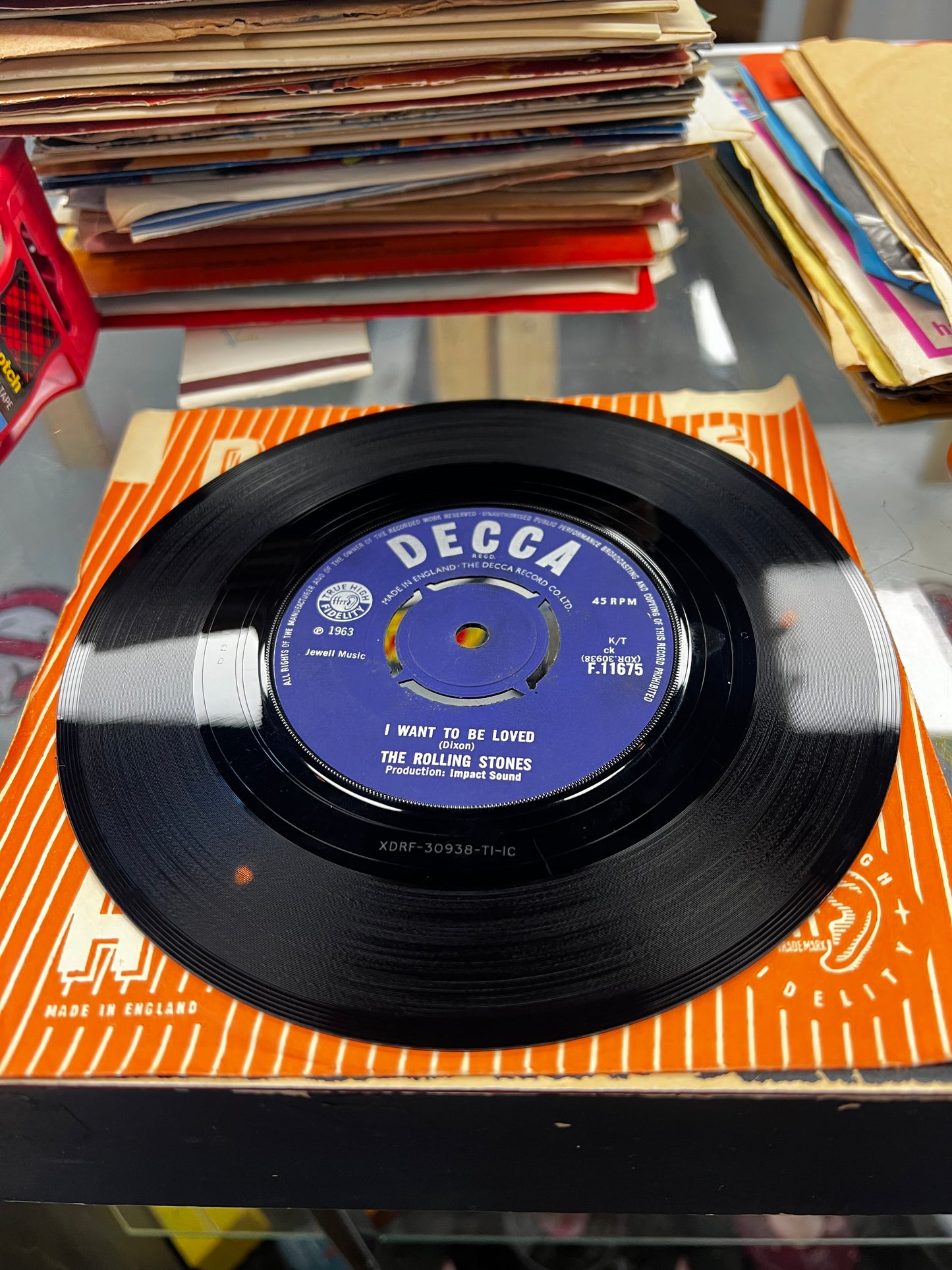 The Rolling Stones ‎– Come On 7”