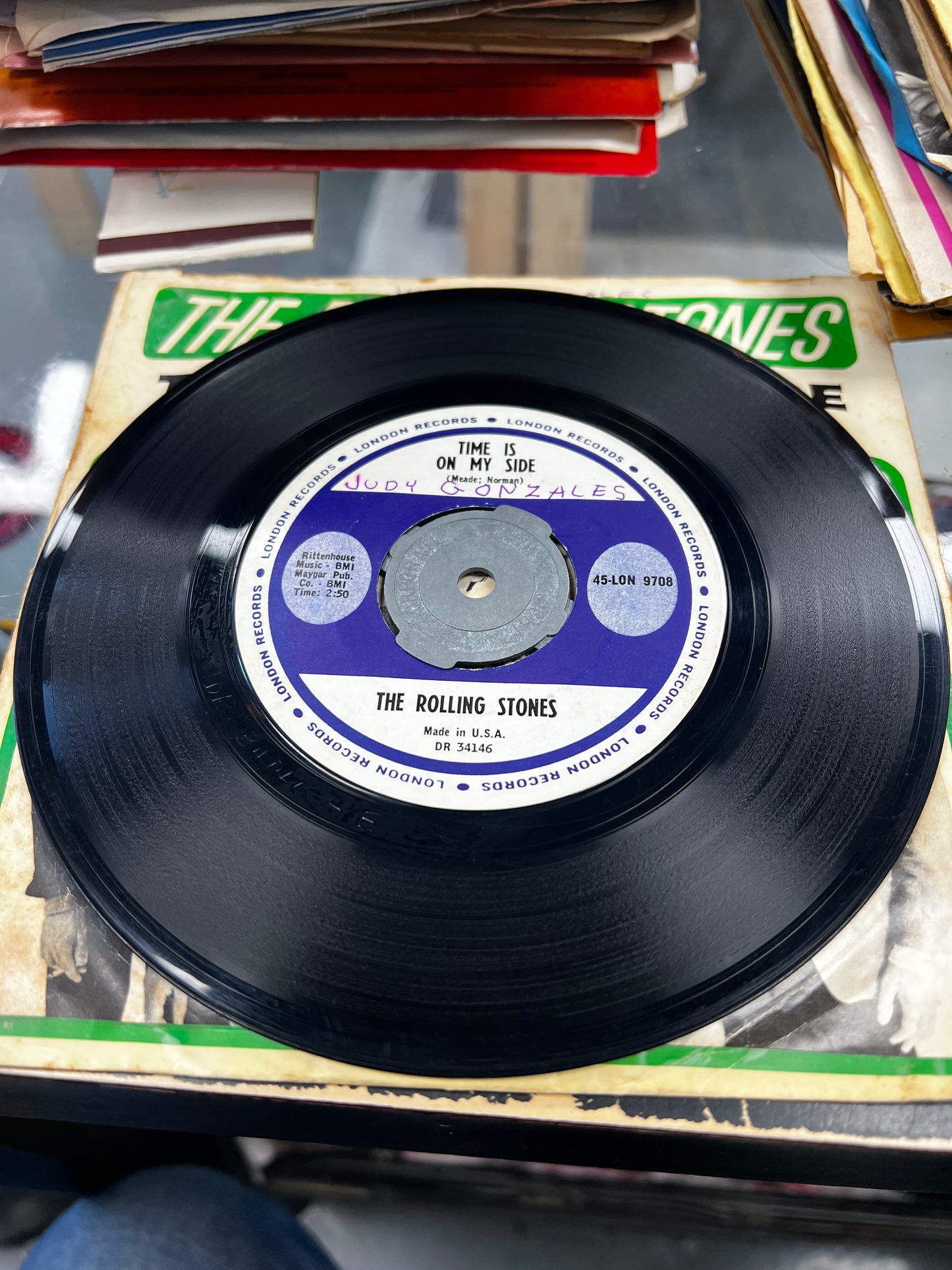 The Rolling Stones ‎– Time Is On My Side 7”
