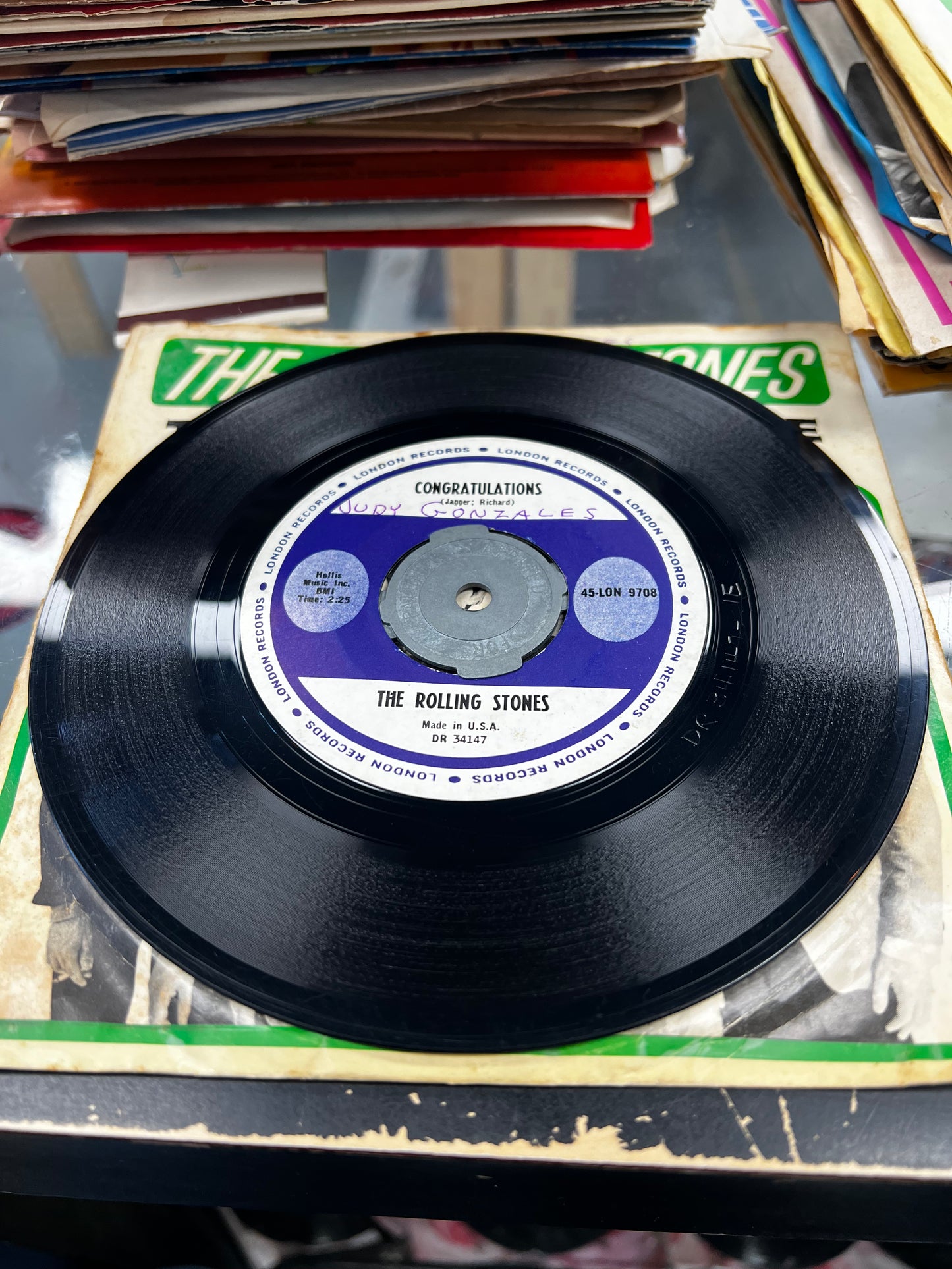 The Rolling Stones ‎– Time Is On My Side 7”