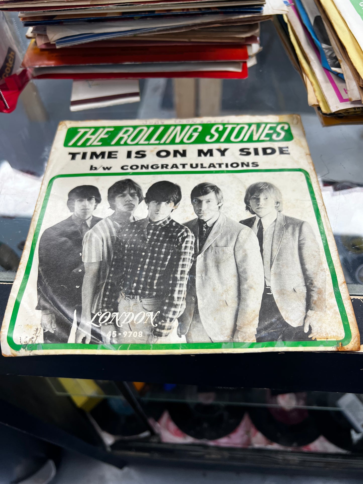 The Rolling Stones ‎– Time Is On My Side 7”