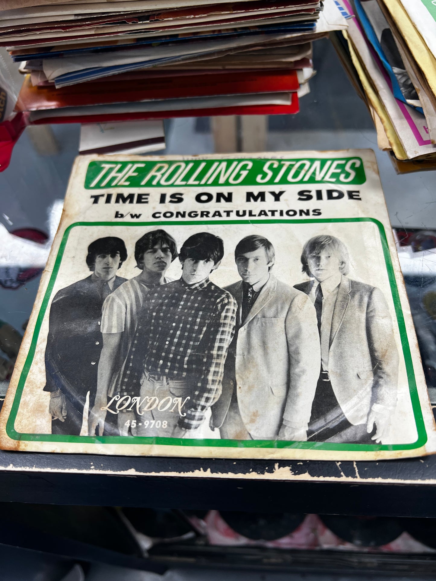 The Rolling Stones ‎– Time Is On My Side 7”