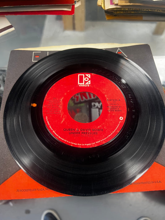 Queen & David Bowie ‎– Under Pressure 7”