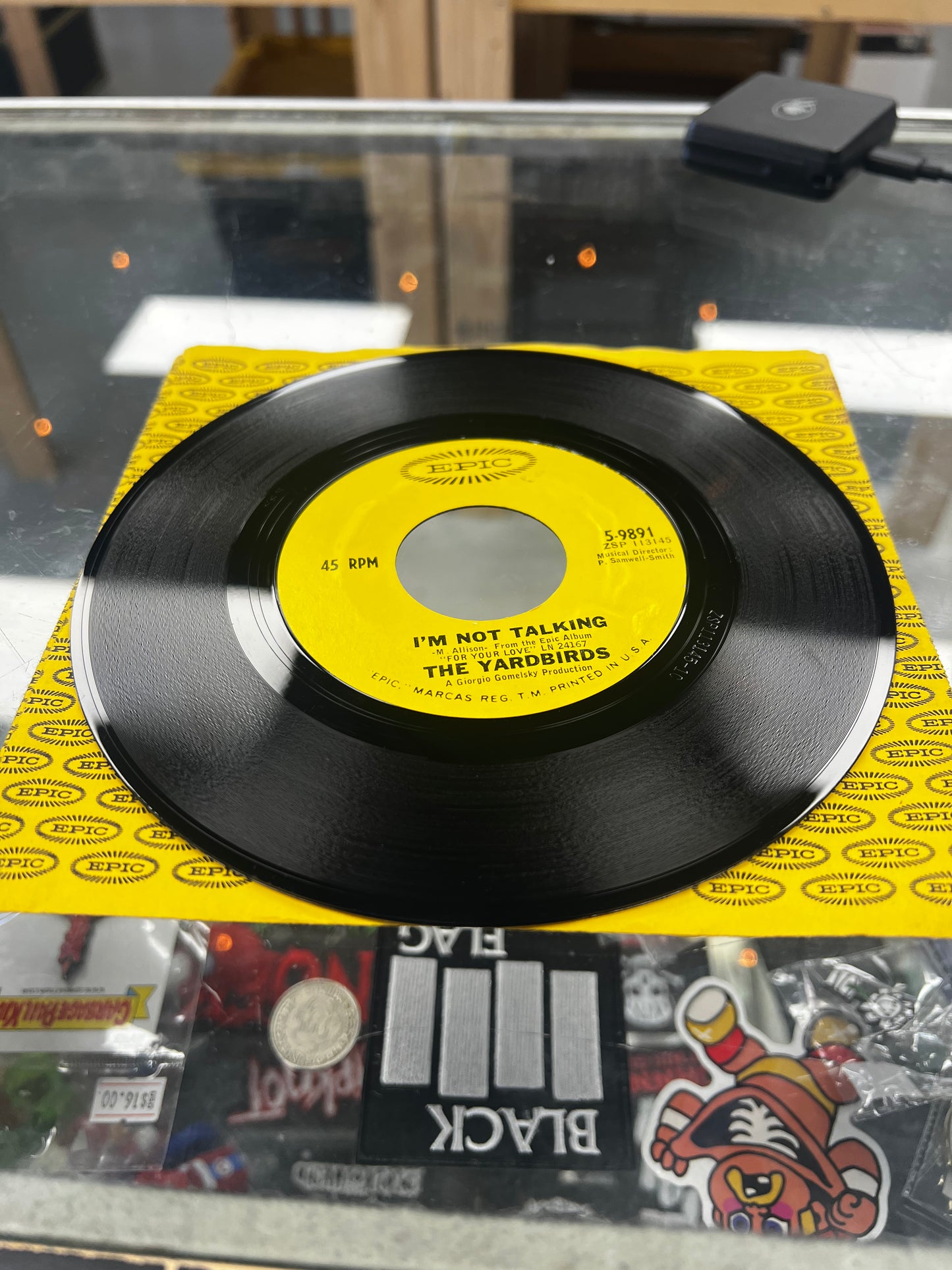 The Yardbirds ‎– Shapes Of Things / I'm Not Talking 7”