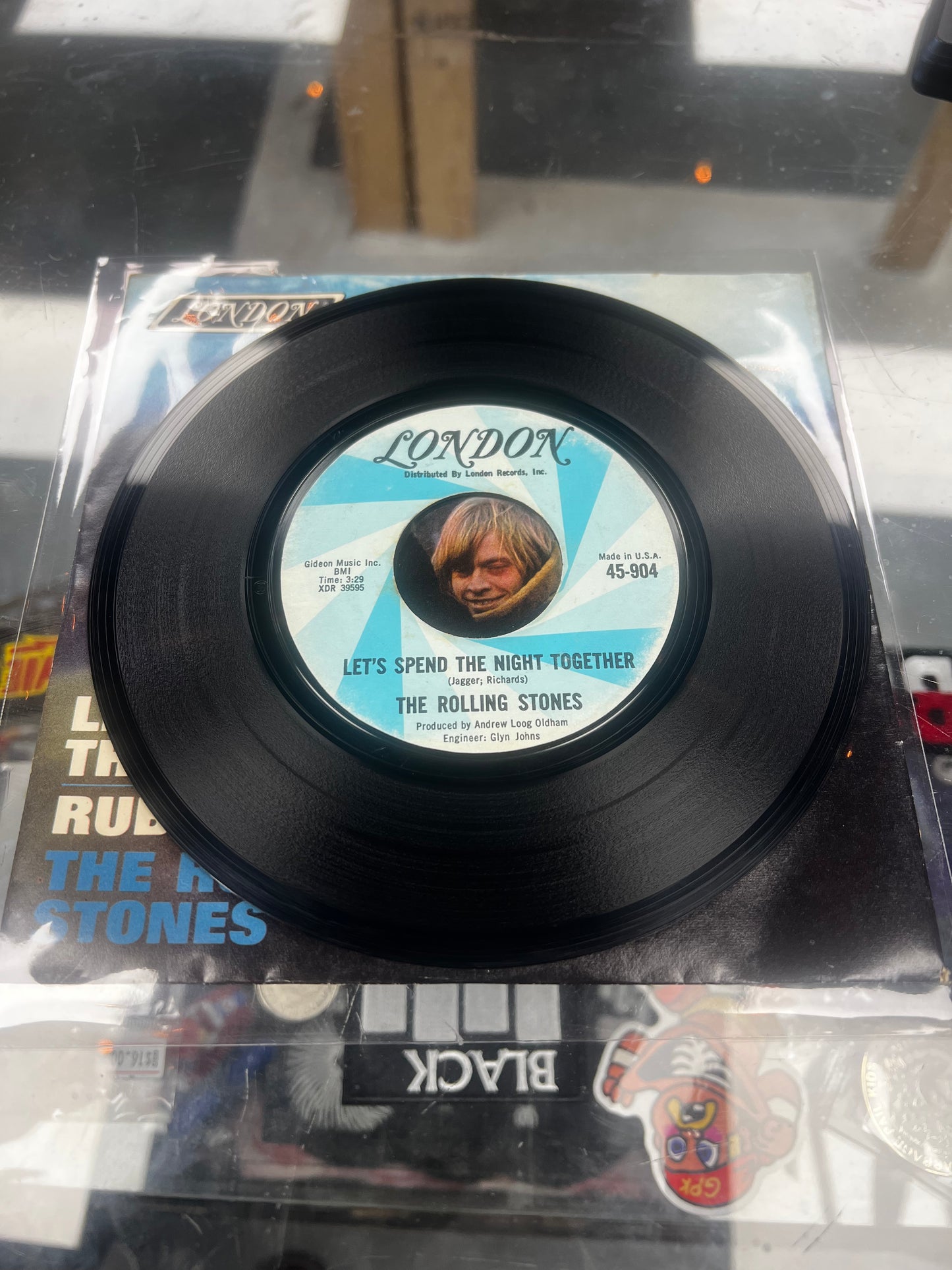 The Rolling Stones ‎– Let's Spend The Night Together / Ruby Tuesday 7”