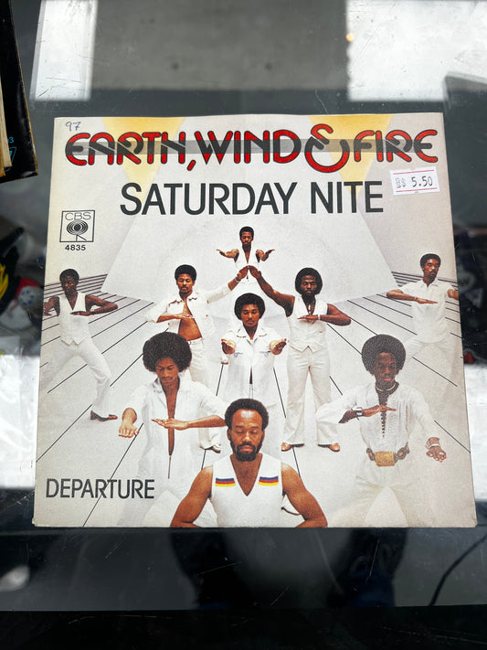 Earth, Wind & Fire ‎– Saturday Nite 7”