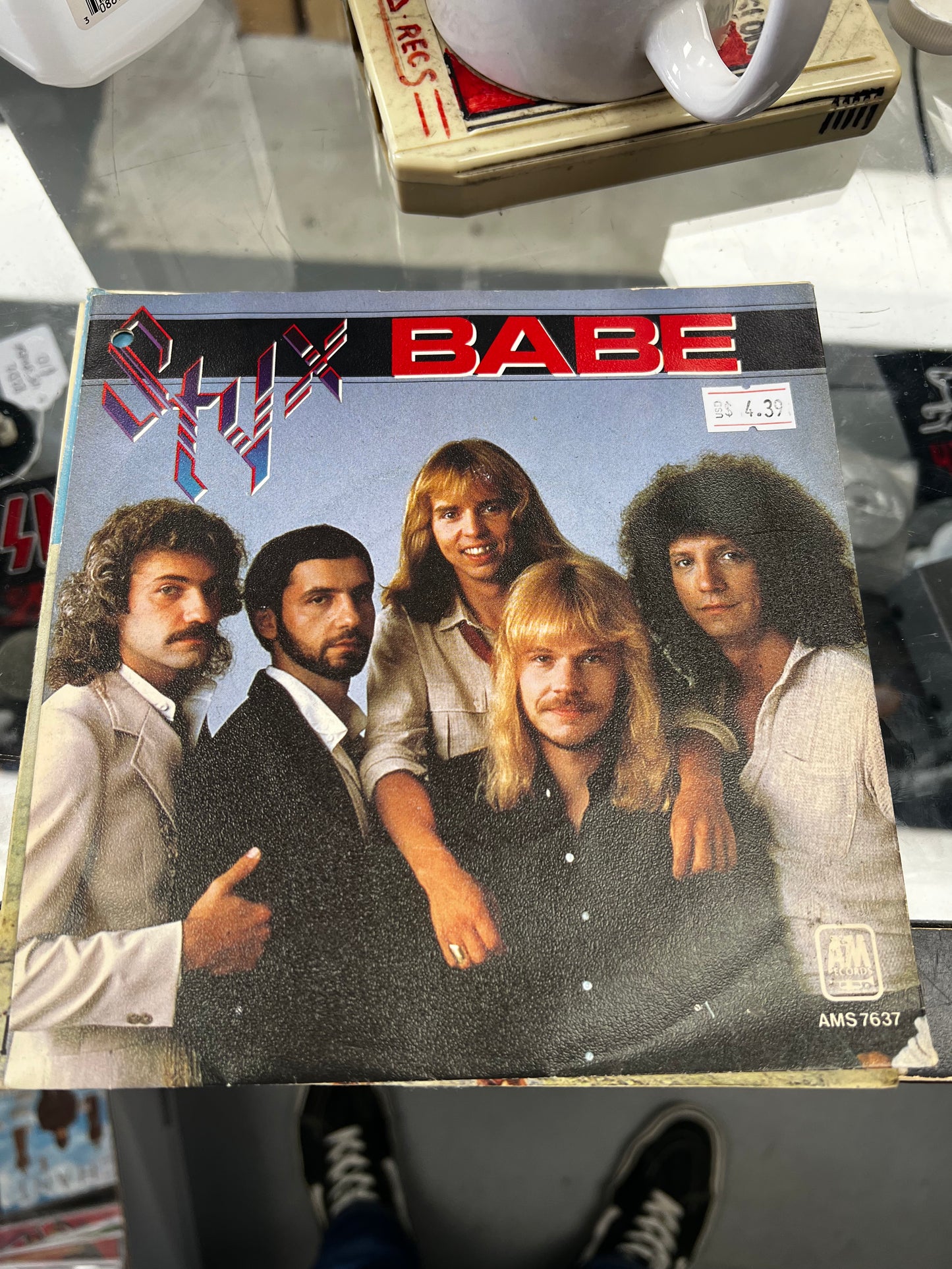 Styx ‎– Babe 7”