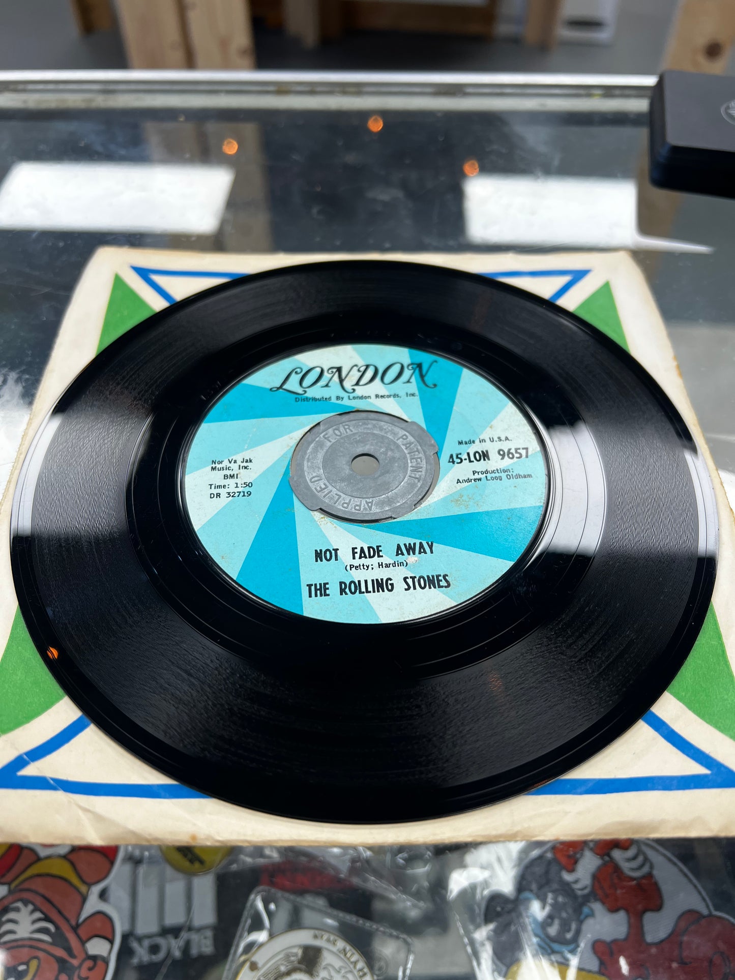 The Rolling Stones ‎– Not Fade Away 7”
