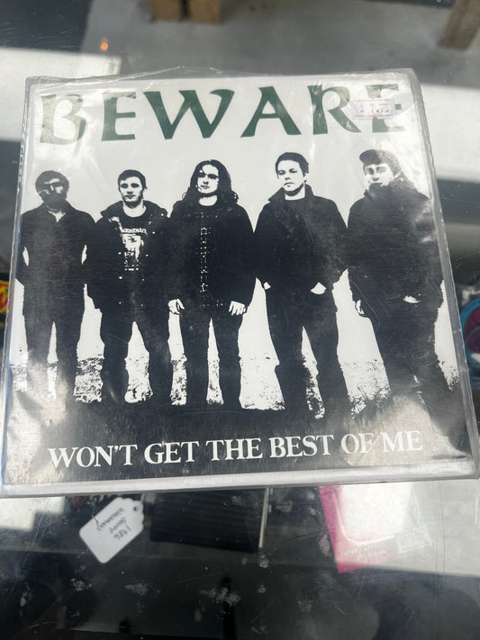 BEWARE - Won’t Get The Best Of Me 7”