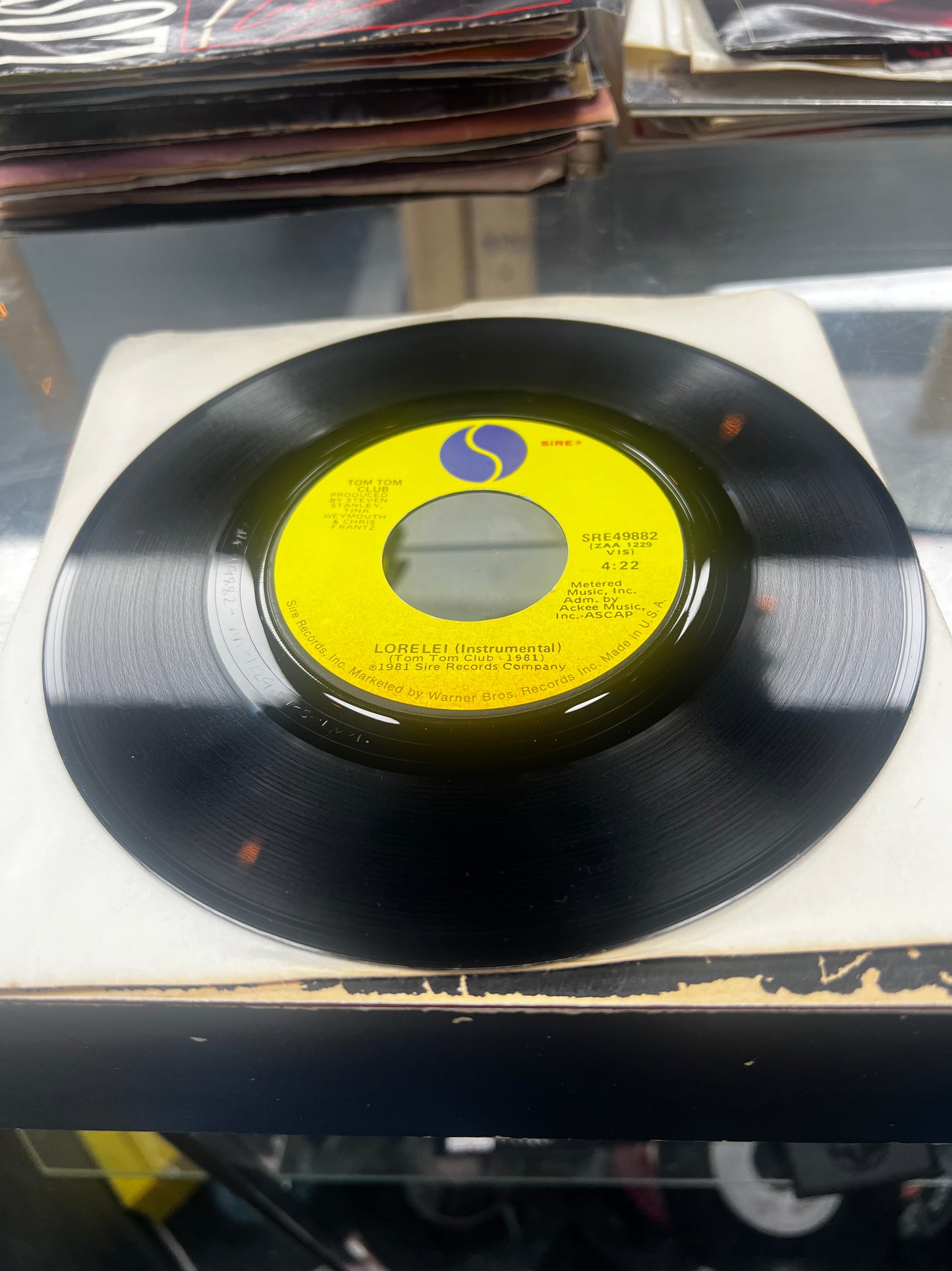 Tom Tom Club ‎– Genius Of Love 7”