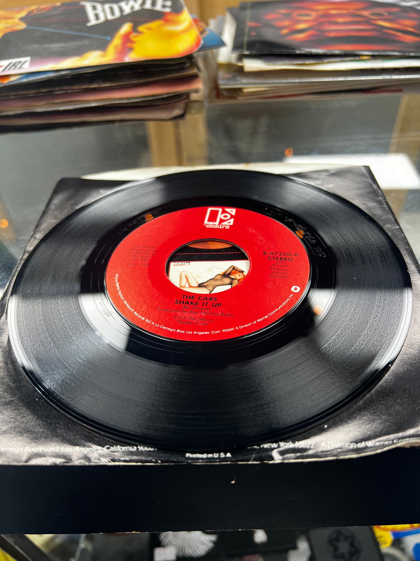 The Cars ‎– Shake It Up 7”