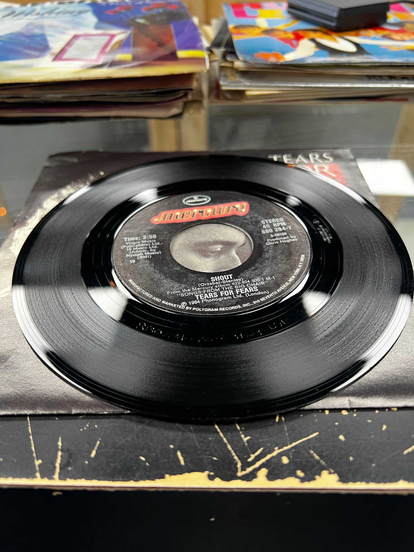 Tears For Fears ‎– Shout 7”
