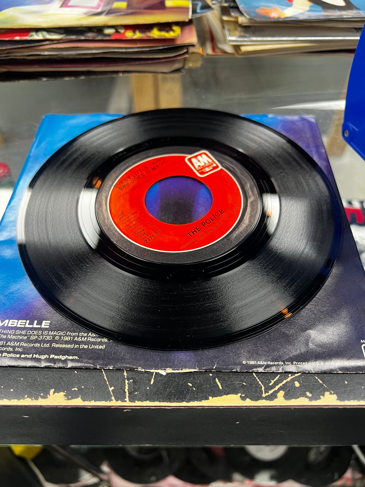 The Police ‎– Every Little Thing She Does Is Magic 7”