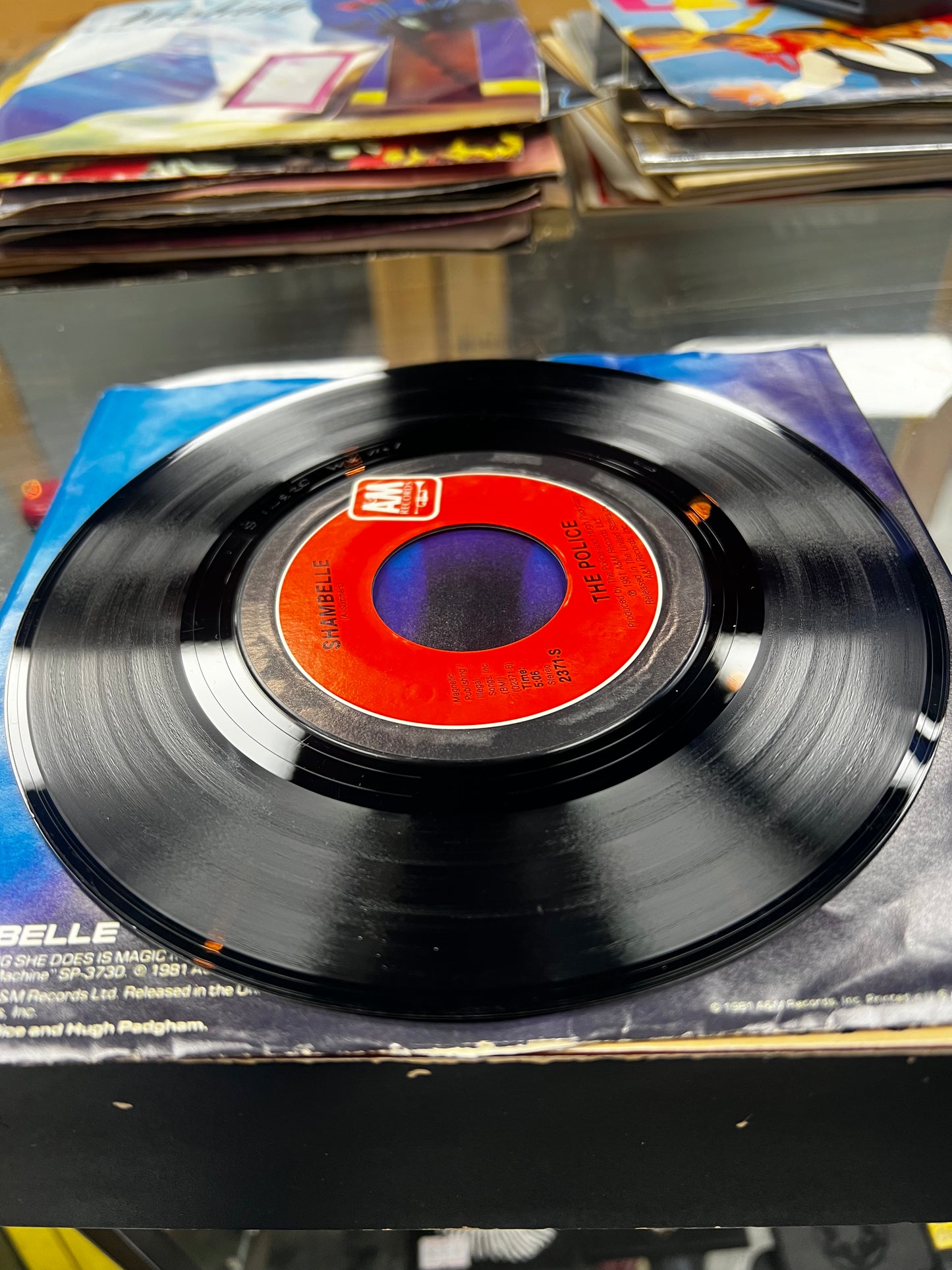 The Police ‎– Every Little Thing She Does Is Magic 7”