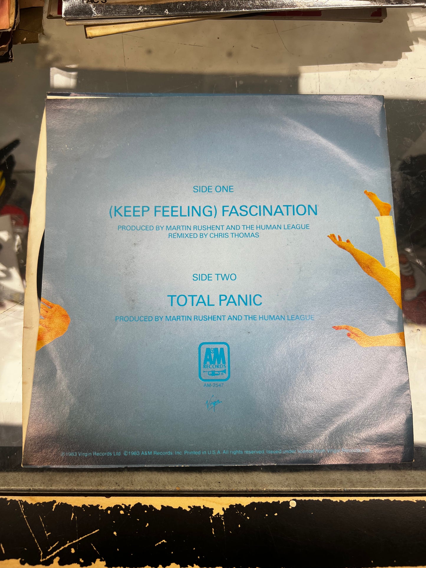 The Human League ‎– (Keep Feeling) Fascination 7”