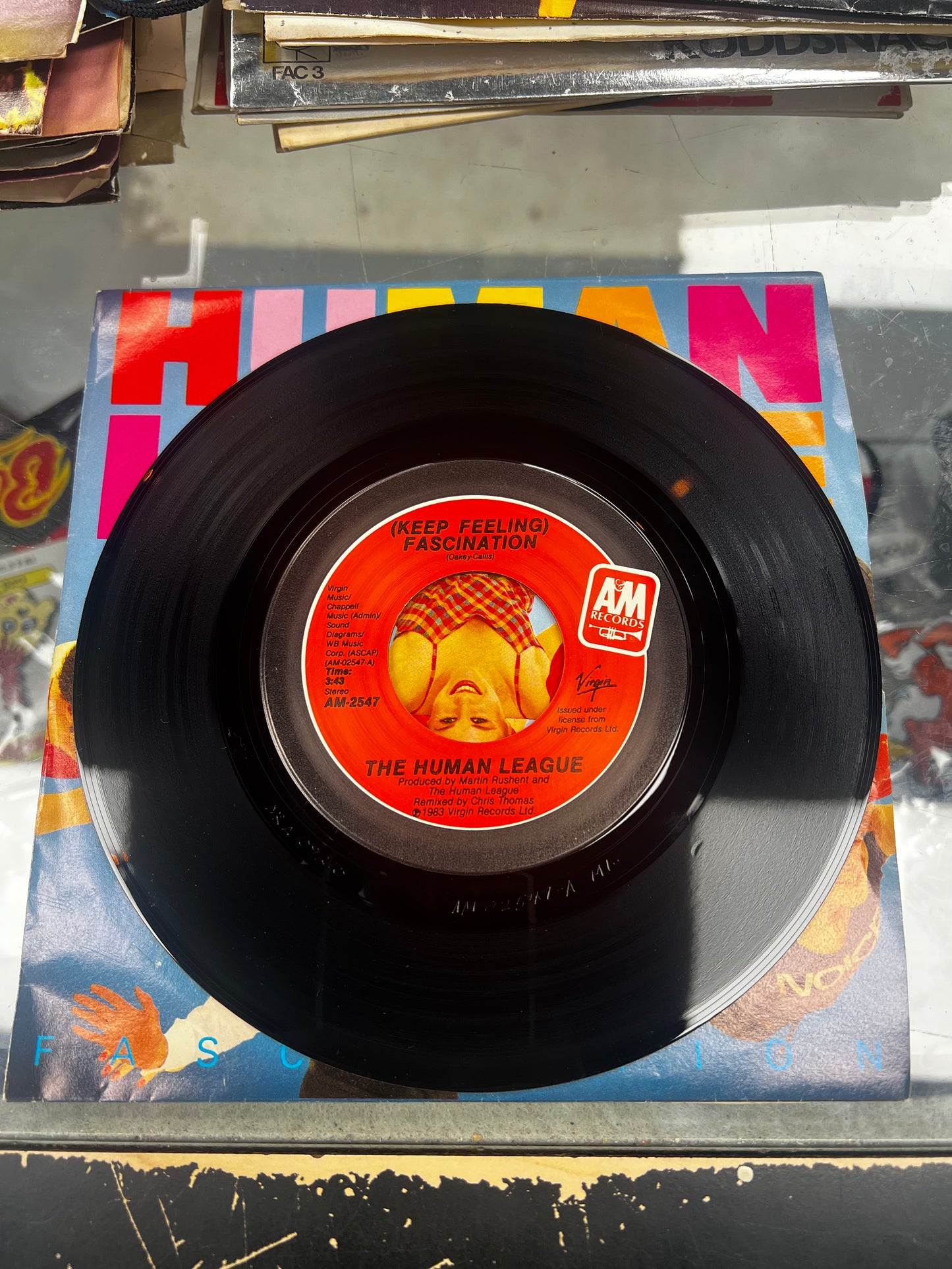 The Human League ‎– (Keep Feeling) Fascination 7”