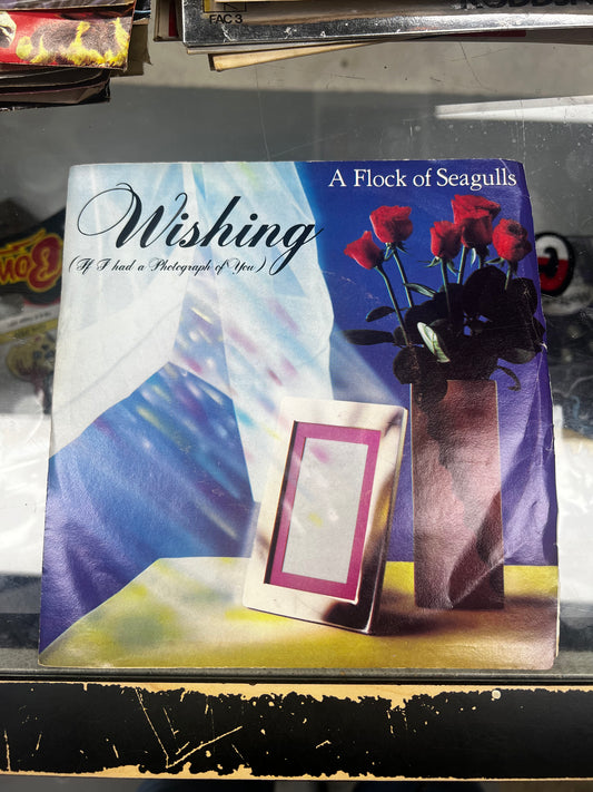 A Flock Of Seagulls ‎– Wishing (If I Had A Photograph Of You) 7”
