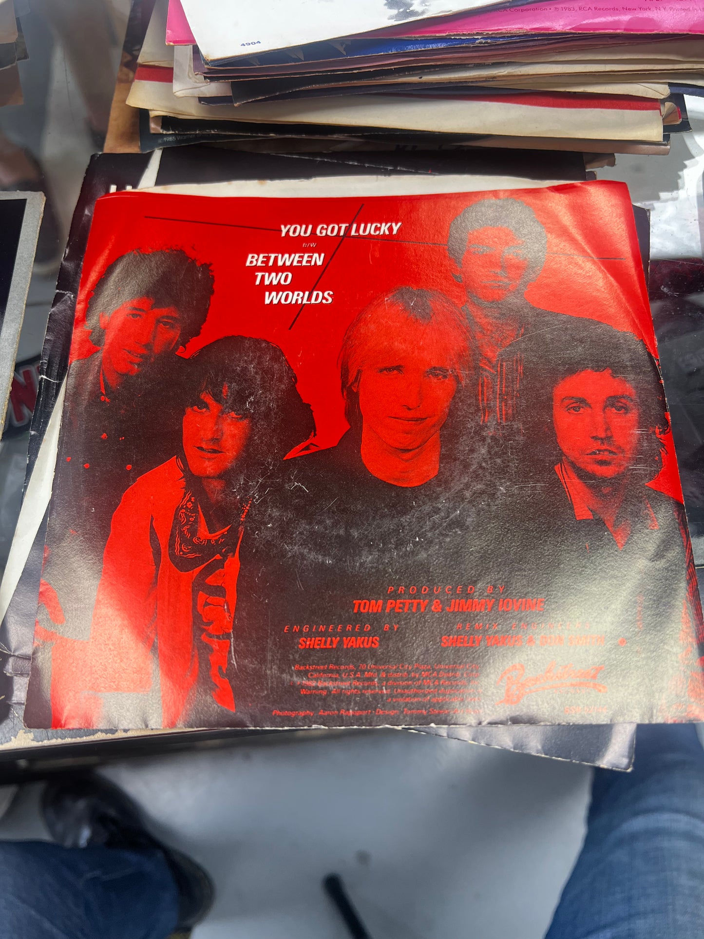 Tom Petty And The Heartbreakers ‎– You Got Lucky 7”