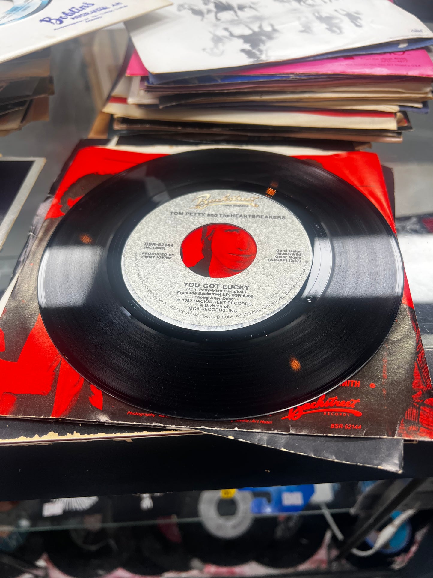 Tom Petty And The Heartbreakers ‎– You Got Lucky 7”