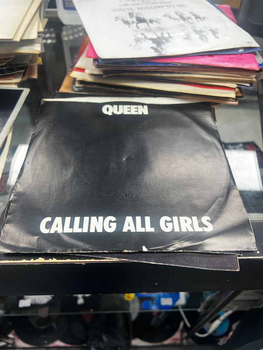 Queen ‎– Calling All Girls 7”