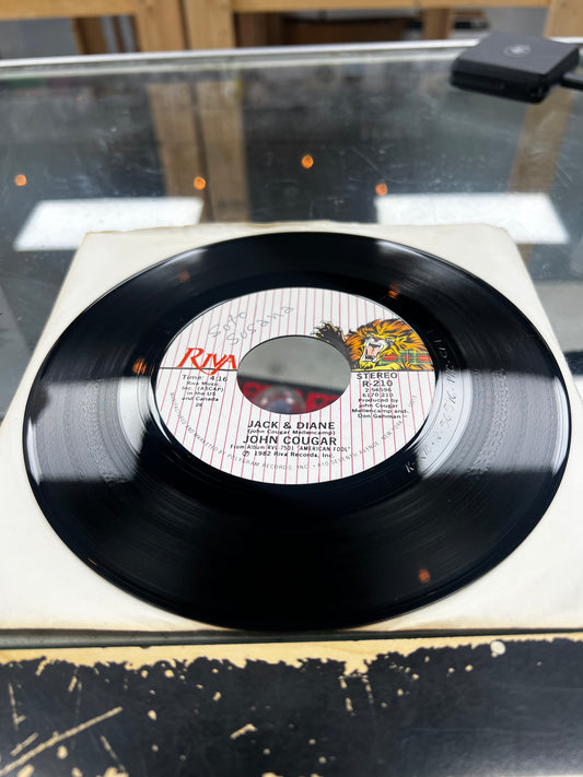 John Cougar ‎– Jack & Diane 7”