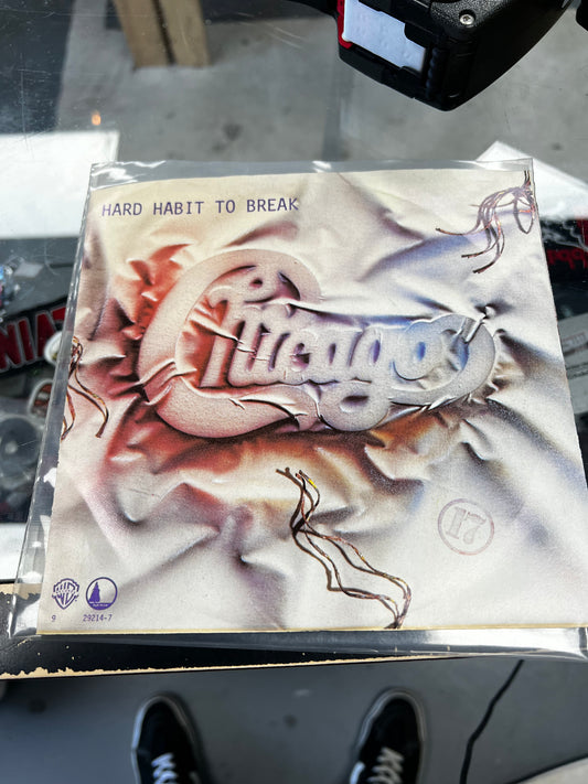 Chicago ‎– Hard Habit To Break 7”