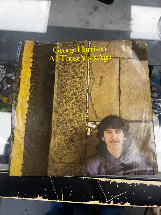 George Harrison ‎– All Those Years Ago 7”
