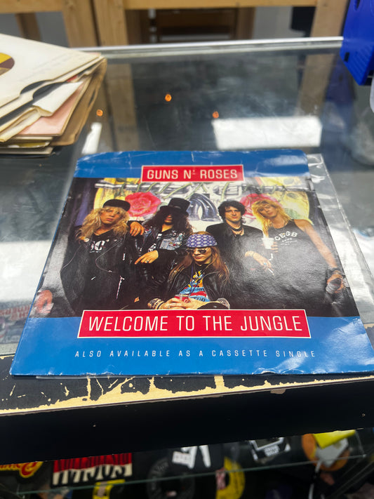 Guns N' Roses ‎– Welcome To The Jungle 7”