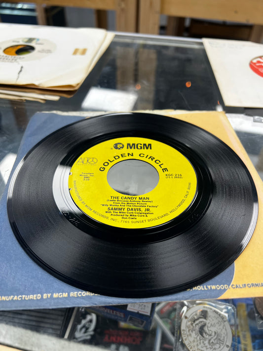 Sammy Davis Jr. ‎– The Candy Man / The People Tree 7”