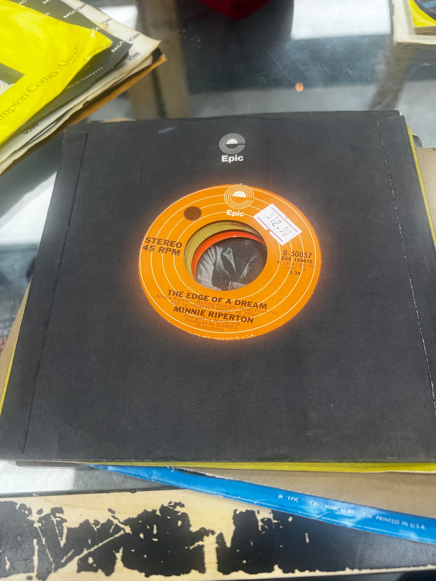 Minnie Riperton ‎– Lovin' You / The Edge Of A Dream 7”