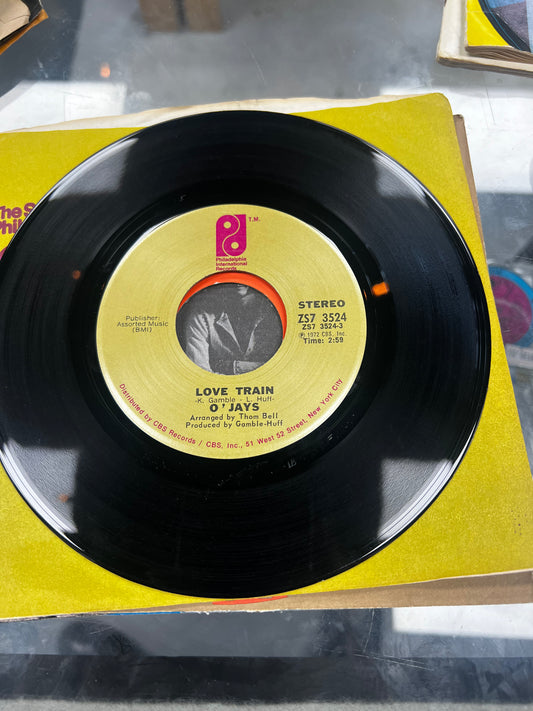 O'Jays ‎– Love Train 7”