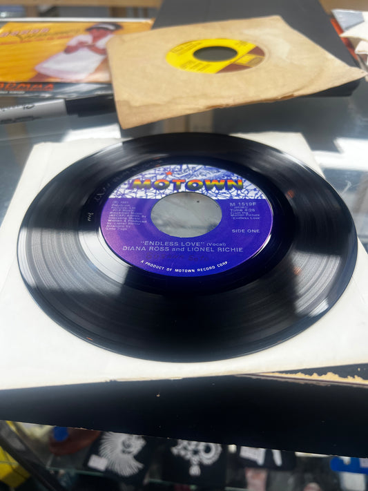 Diana Ross And Lionel Richie ‎– Endless Love 7”