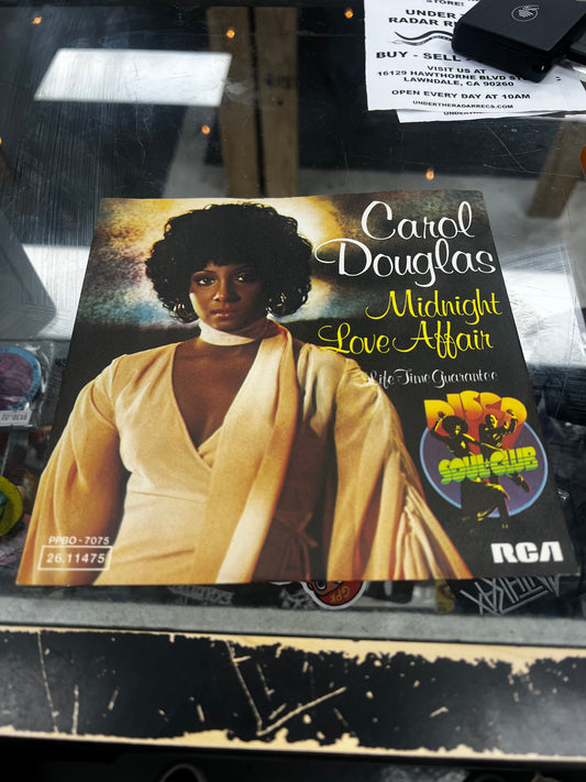 Carol Douglas ‎– Midnight Love Affair 7”