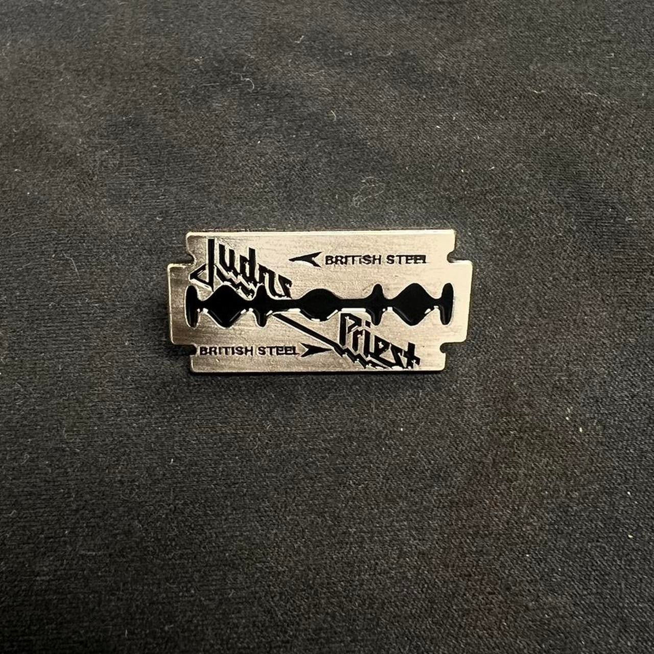 Judas Priest Metallic Enamel Pin