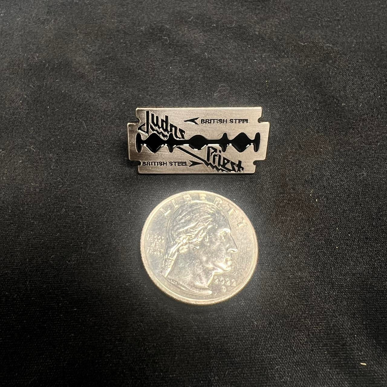 Judas Priest Metallic Enamel Pin