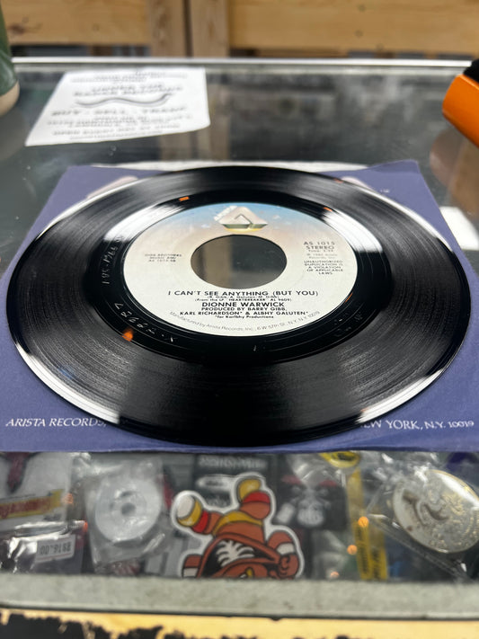 Dionne Warwick ‎– Heartbreaker / I Can't See Anything (But You) 7”
