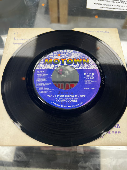 Commodores ‎– Lady (You Bring Me Up) 7”