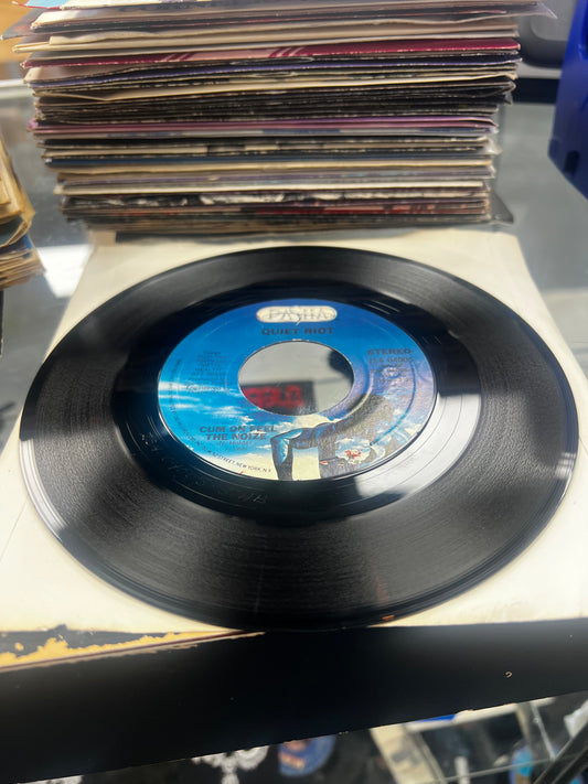 Quiet Riot ‎– Cum On Feel The Noize / Run For Cover 7”