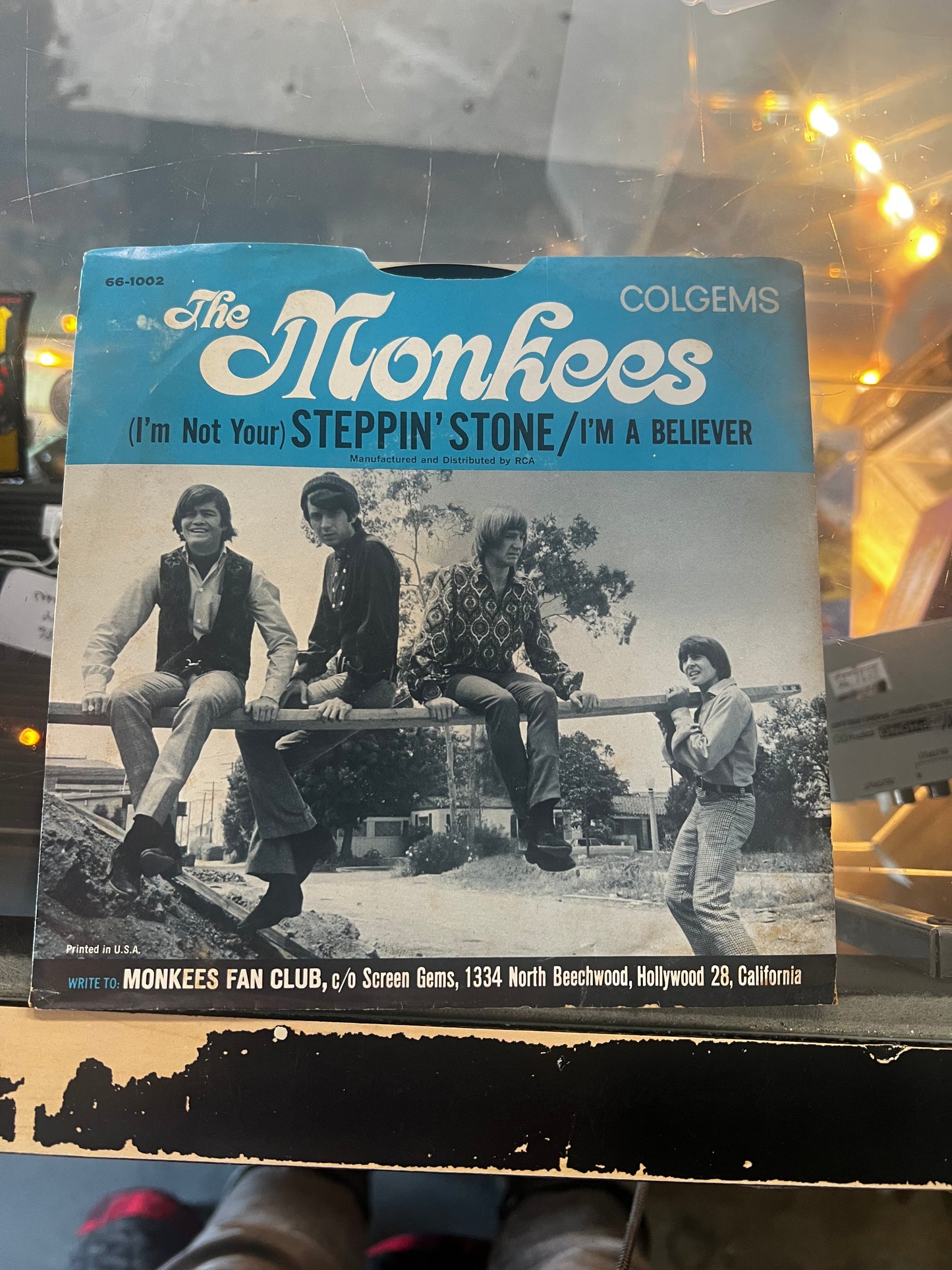The Monkees ‎– I'm A Believer / (I'm Not Your) Stepping Stone 7”