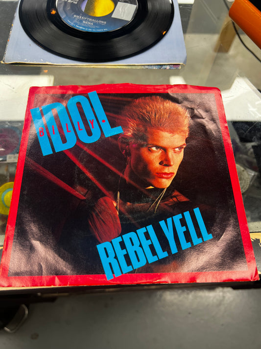 Billy Idol ‎– Rebel Yell 7”