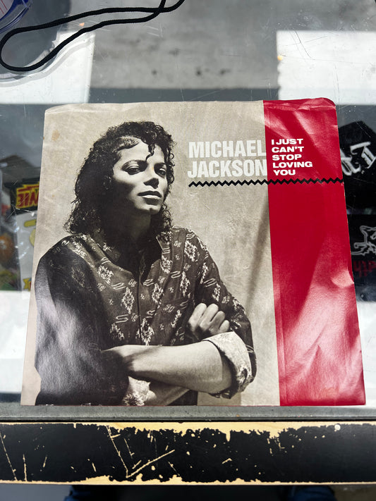 Michael Jackson ‎– I Just Can't Stop Loving You 7”