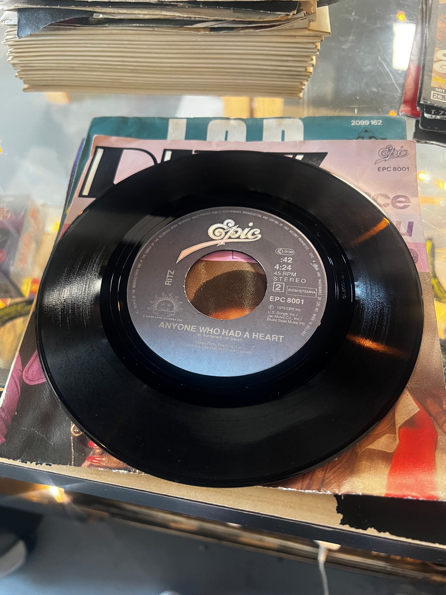 Ritz ‎– Dance Until You Drop 7”