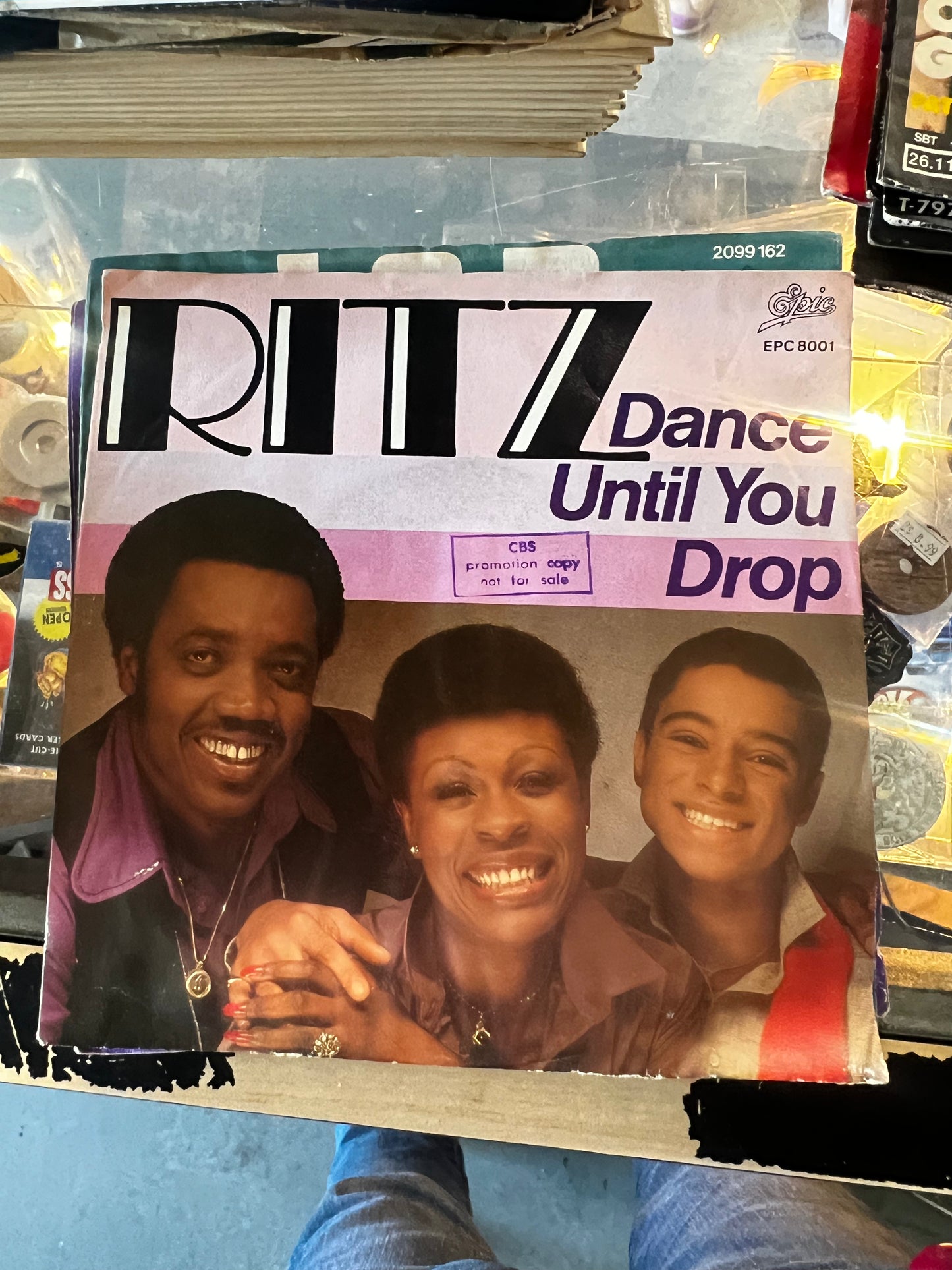 Ritz ‎– Dance Until You Drop 7”