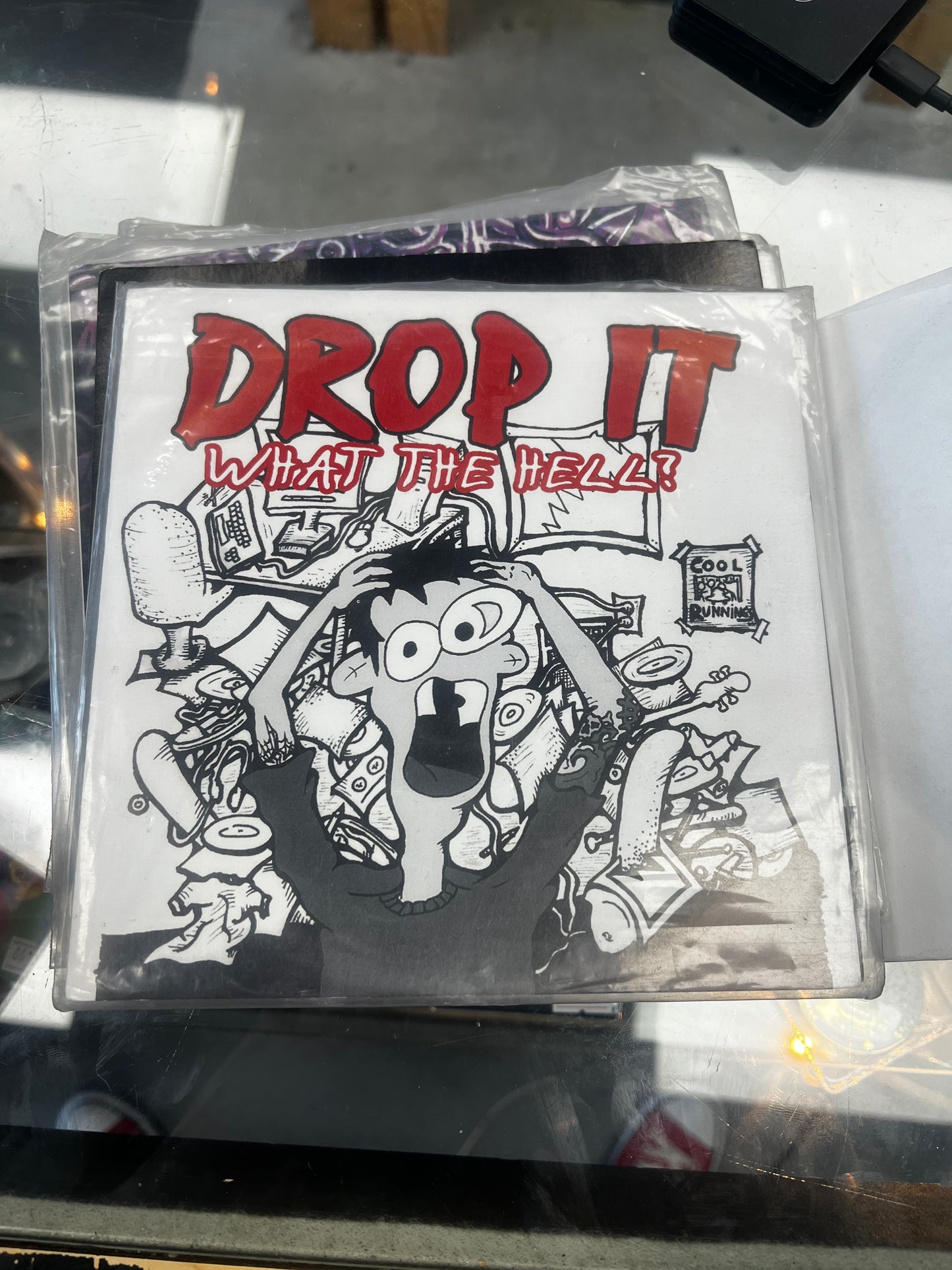 Drop It ‎– What The Hell ?  7”