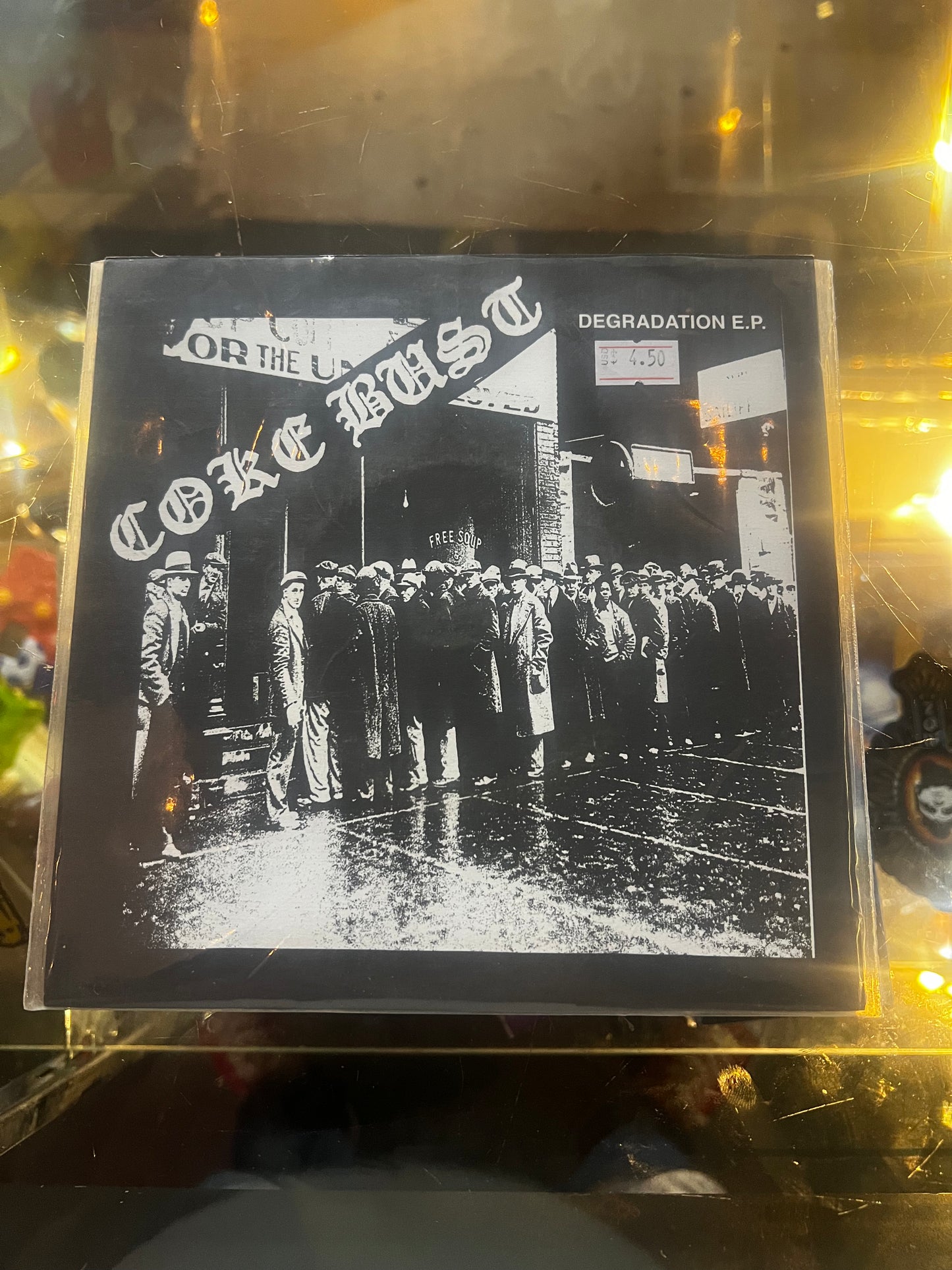Coke Bust ‎– Degradation E.P.  7”
