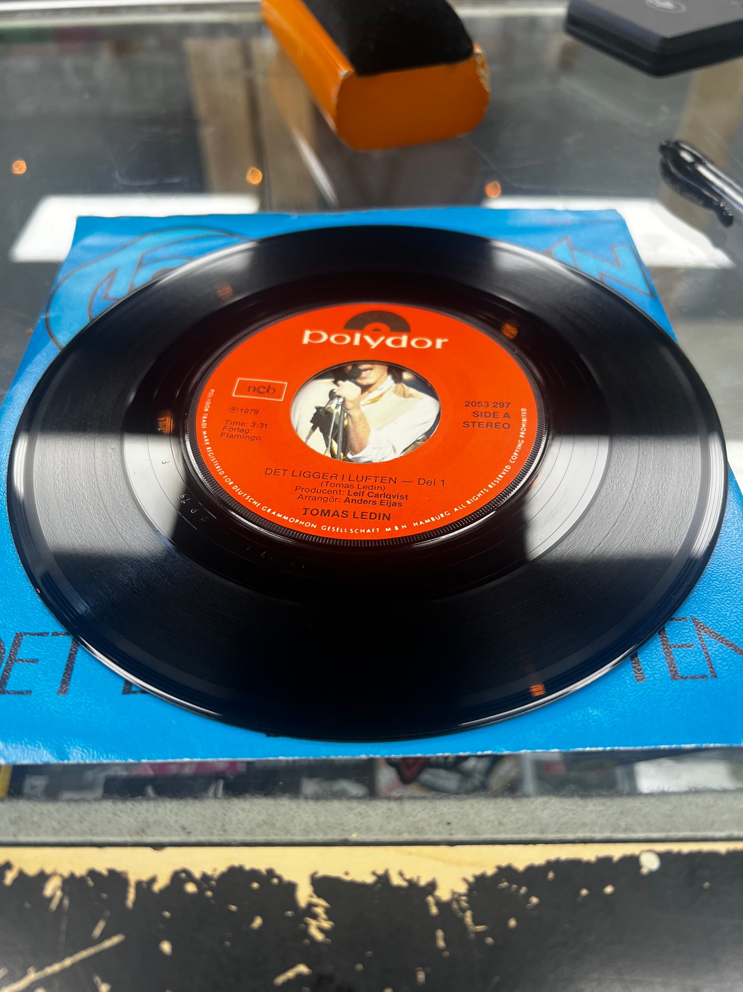 Tomas Ledin ‎– Det Ligger I Luften 7”