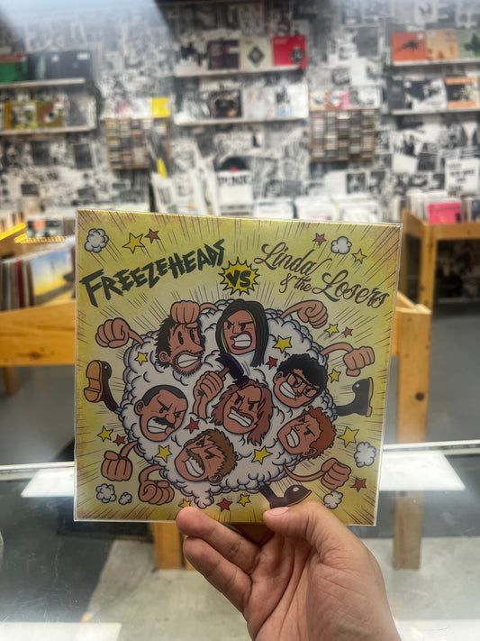 Freezeheads Vs. Linda & The Losers 7” Vinyl