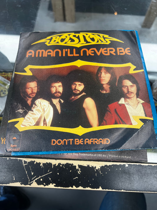 Boston ‎– A Man I'll Never Be 7”