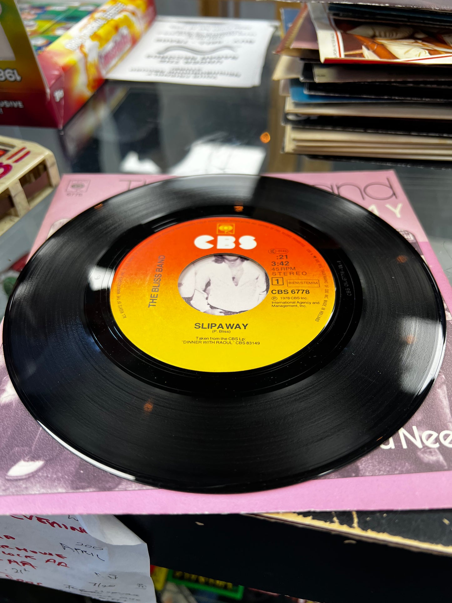 The Bliss Band ‎– Slipaway 7”