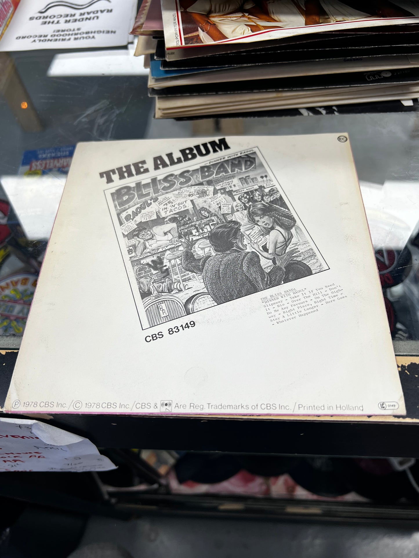 The Bliss Band ‎– Slipaway 7”